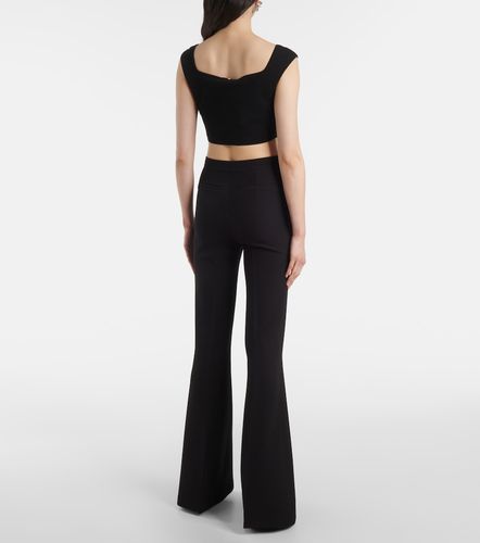 Halluana high-rise flared pants - Safiyaa - Modalova