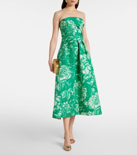 Strapless silk gown - Monique Lhuillier - Modalova
