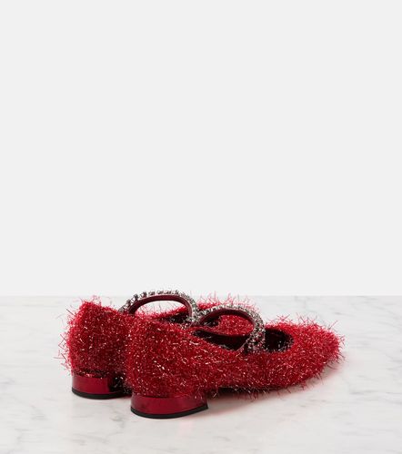 Ballerine Bing con tinsel e cristalli - Jimmy Choo - Modalova