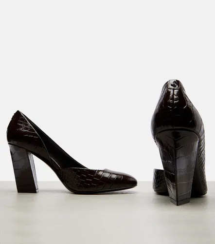 Farren 85 croc-effect leather pumps - Jimmy Choo - Modalova