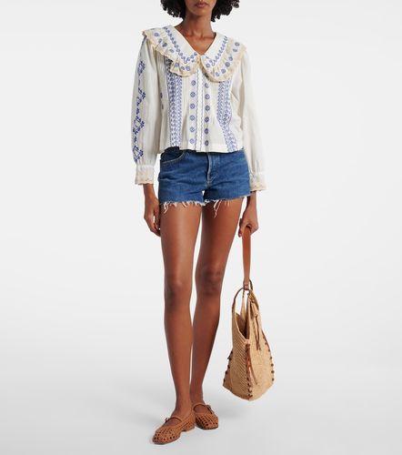 Bestickte Bluse Percy aus Baumwolle - Rixo - Modalova