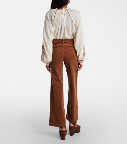 Pantalones anchos Le Slim Palazzo de pana - Frame - Modalova