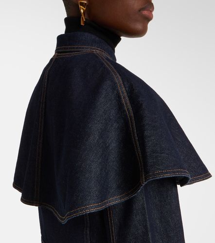 Agata caped denim jacket - Ulla Johnson - Modalova