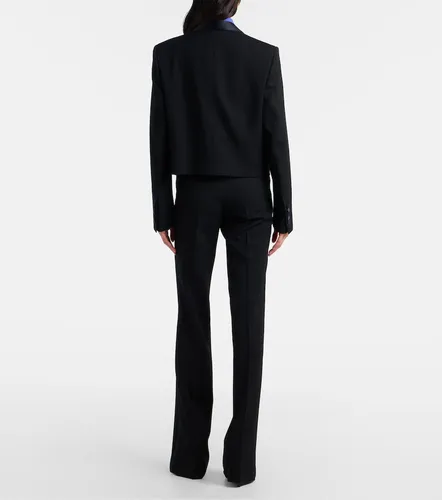 Silk-trimmed wool suit pants - Tom Ford - Modalova