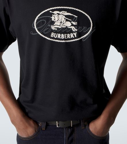 Camiseta Ryan de algodón bordada - Burberry - Modalova