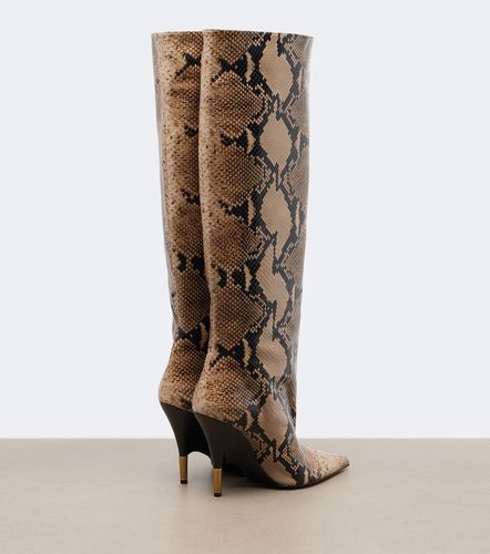 Botas altas Bella de piel grabada - Khaite - Modalova