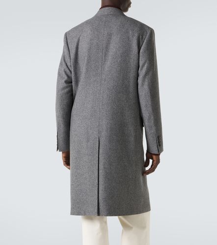 Double-breasted wool and silk coat - Canali - Modalova