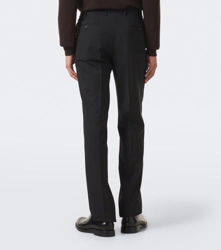 Canali Wool-blend straight pants - Canali - Modalova