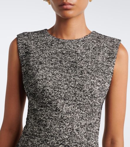 Midikleid aus einem Woll- und Seidengemisch - Dolce&Gabbana - Modalova
