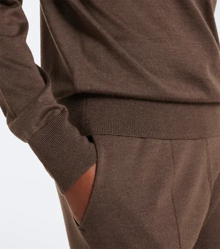 Cashmere and silk half-zip sweater - Tod's - Modalova