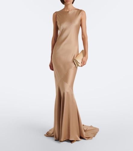 Max Mara Maxikleid aus Satin - Max Mara - Modalova