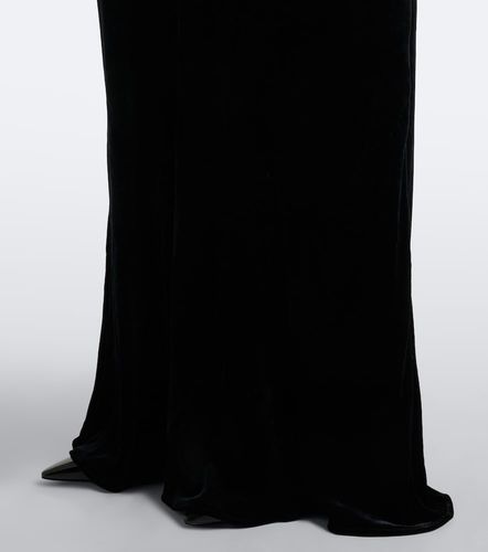 Robe aus Samt mit Spitze - Stella McCartney - Modalova