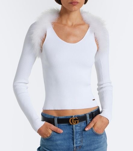 Gucci Bolero e top in jersey - Gucci - Modalova