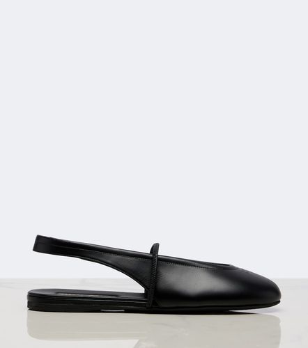 Miu Miu Leather slingback flats - Miu Miu - Modalova