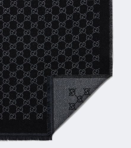 Gucci GG jacquard wool-blend scarf - Gucci - Modalova