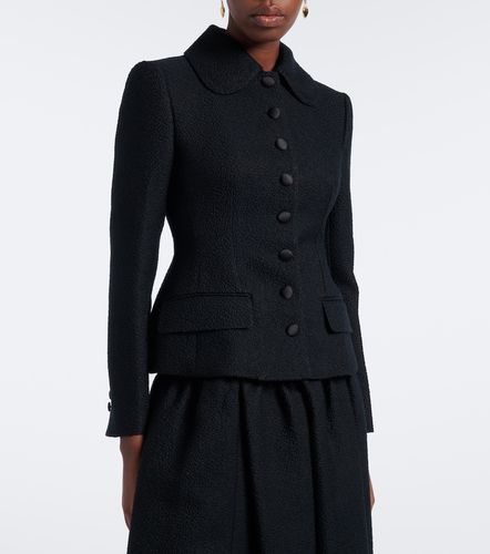 Blazer en mezcla de lana y seda - Dolce&Gabbana - Modalova