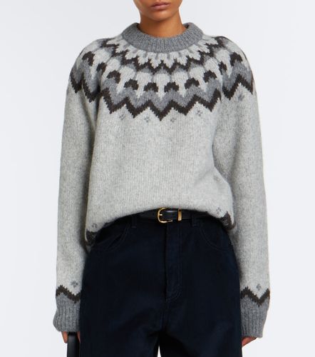 Alan Fair Isle alpaca and wool-blend sweater - Nili Lotan - Modalova