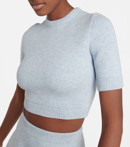 Alaïa Pullover cropped in lana - Alaia - Modalova