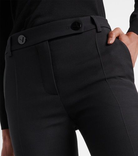 Pantaloni regular in Crêpe Couture - Valentino - Modalova