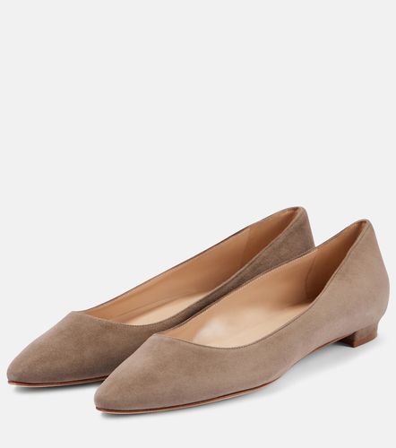 Lanza BB suede ballet flats - Manolo Blahnik - Modalova