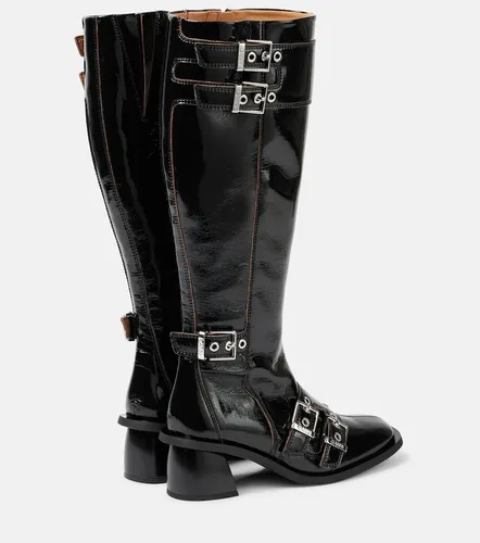 Stiefel Feminine aus Lederimitat - Ganni - Modalova