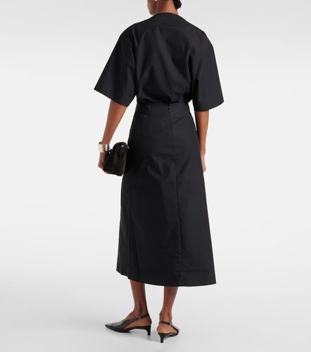 Toteme Falda midi de algodón - Toteme - Modalova