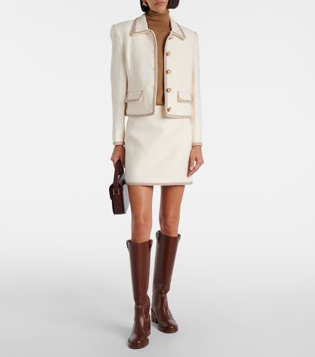 Ohemia wool-blend miniskirt - Veronica Beard - Modalova