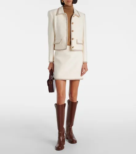 Ohemia wool-blend miniskirt - Veronica Beard - Modalova