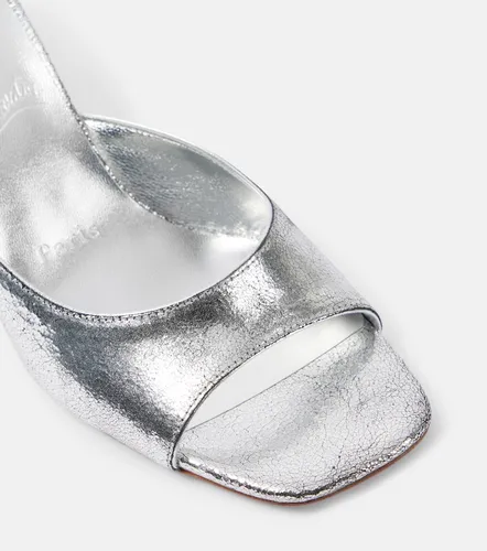 Condora 55 metallic leather mules - Christian Louboutin - Modalova