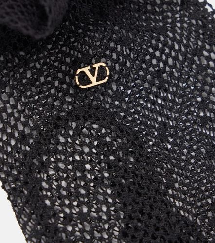 VLogo Signature tulle gloves - Valentino Garavani - Modalova