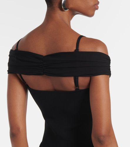 Vestido largo drapeado Amarantha de jersey - Simkhai - Modalova