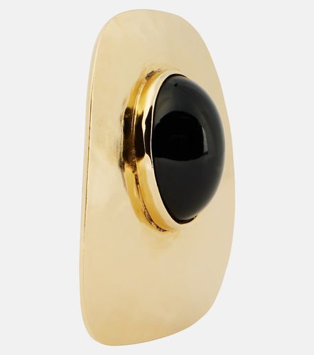 Orecchini a clip con decorazioni - Saint Laurent - Modalova