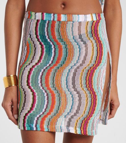 Minifalda de lamé estampada - Missoni - Modalova