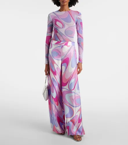 Weite Hose Iride aus Seidentwill - Pucci - Modalova