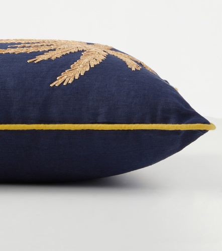 Cuscino in cotone con ricamo - Les-Ottomans - Modalova