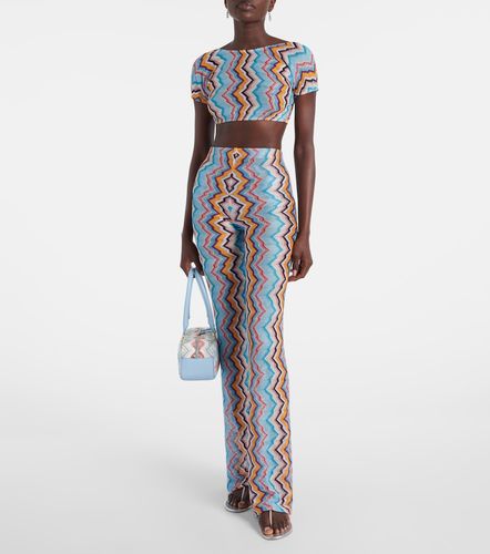 Zigzag high-rise flared pants - Missoni - Modalova