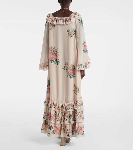 Chloé Abito lungo in seta crêpe de chine - Chloe - Modalova