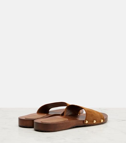 Gianvito Rossi Riviera suede slides - Gianvito Rossi - Modalova
