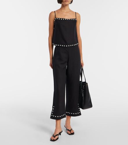 Staud Kirra linen-blend tank top - Staud - Modalova