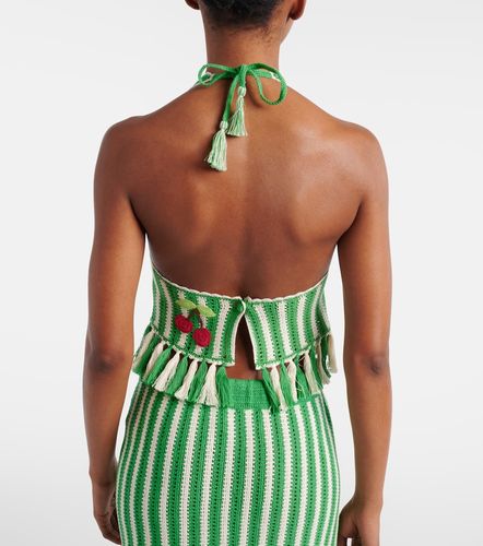 Alémais Crop top Sundae de croché de algodón - Alemais - Modalova