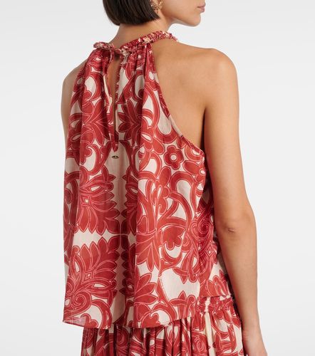 Top Noreen de algodón estampado - Poupette St Barth - Modalova