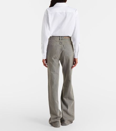 Body Aere in popeline di cotone e tulle - Max Mara - Modalova