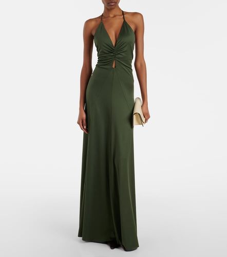 Abito lungo con ruches - Victoria Beckham - Modalova