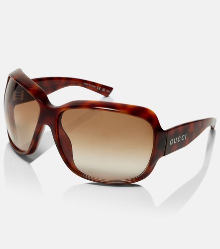 Script square sunglasses - Gucci - Modalova