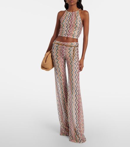 Missoni Top cropped a zig-zag - Missoni - Modalova