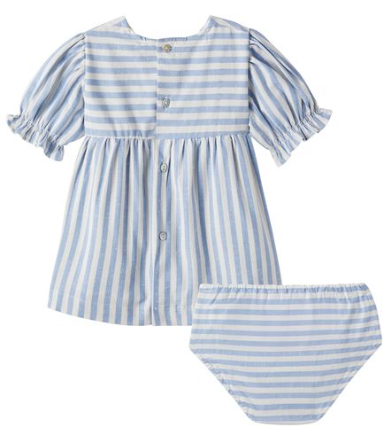 Bebé - set de vestido y braga de algodón - La Coqueta - Modalova