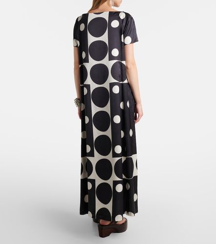 Dries Van Noten Abito lungo a pois - Dries Van Noten - Modalova