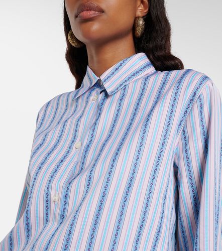 Camisa de algodón a rayas con paisley - Etro - Modalova
