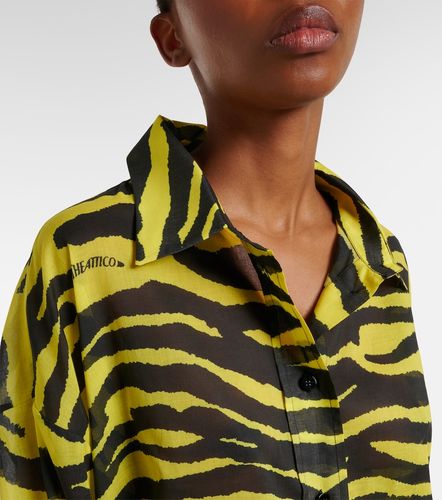 Camisa de muselina de algodón estampada - The Attico - Modalova