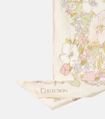 Bufanda Lorelai de seda floral - Calvin Klein Collection - Modalova